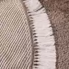 Halıca Alis Plain C Yumuşak Dokulu Yuvarlak Shaggy Halı