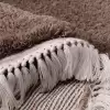 Halıca Alis Plain C Yumuşak Dokulu Yuvarlak Shaggy Halı