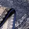 Halıca Imperius Y5033L D Lacivert Renk Klasik Desen Modal İpek Halı