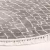 Halıca Rodos 4908A Geometrik Desen Yuvarlak İskandinav Tarzı Halı