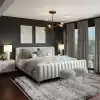 Halıca Emirgan T229B N İnce Modern Akrilik Salon Halısı