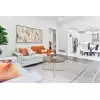 Halıca Madrid Y5307D D Modern Çerçeveli Bordürlü Bambu İpek Salon Halısı