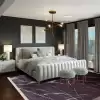 Işık Kadife Velvet Ps430 Dekoratif Yıkanabilir Kaymaz Taban Kilim