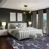 Mısra Parça.Pvc D-482 N İnce Dekoratif Yıkanabilir Tozumaz Kaymaz Taban Kilim