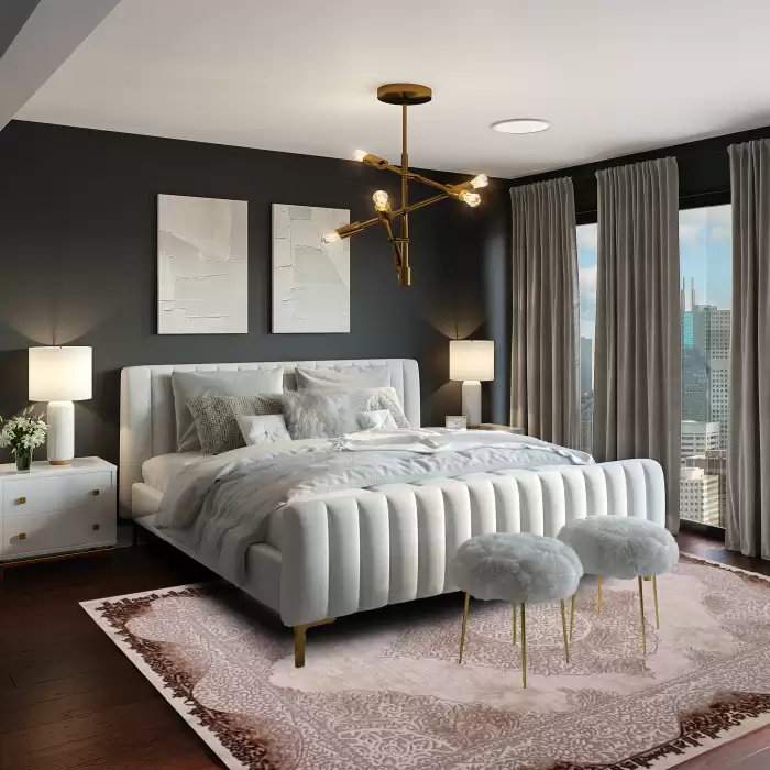 Halıca Klasik 32600 N Akrilik Modern Desenli Kalın Halı