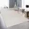 Dinarsu Grace 54101-260 Krem Modern Geometrik Baklava Desenli Salon Mutfak Halısı