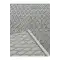 Dinarsu Grace 54101-295 Krem Modern Geometrik Baklava Desenli Salon Mutfak Halısı