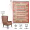 Eko Antique ATK04 Dekoratif Yıkanabilir İskandinav Etnik Bohem Kaymaz Taban Kilim