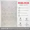 Halıca Loop 7468B Krem Gri Dekoratif Hav Toz Vermez Bukleli Etnik Modern Dokuma Salon Halısı