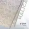 Halıca Loop 7468B Krem Gri Dekoratif Hav Toz Vermez Bukleli Etnik Modern Dokuma Salon Halısı
