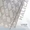 Halıca Loop 7471B Gri-Krem Dekoratif Halı