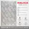 Halıca Loop 7471B Gri-Krem Dekoratif Halı