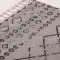 Halıca Rodos 2615A Gri Geometrik Desen İskandinav Halı