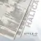 Halıca Styleo C621D Krem/Gri Renk Dekoratif Halı