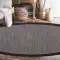 Halıca Modern Sisal 04 Jüt Sisal Dekoratif Kaymaz Taban Yıkanabilir Yuvarlak Halı