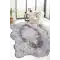 Royal Forme Amorf Fa00a Asimetrik Modern Antialerjik Salon ve Koridor Halısı