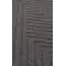 Eko Urban URB01 Siyah Yumuşak Dokulu Modern Makine Halısı