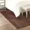 Halıca Alis Açık Kahve Yumuşak Shaggy Halı