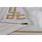 Halica Tenom Premium 13117 Viskon Akrilik Modern Çerçeveli Salon ve Koridor Halısı