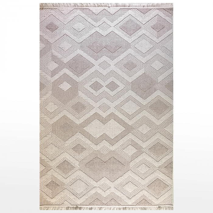 Halıca Loop 7474A Vizon-Krem Dekoratif Halı