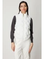 On Fashion Kadın Ekru Şişme Yelek 60997