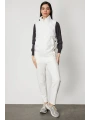 On Fashion Kadın Ekru Şişme Yelek 60997