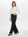 Faik Sönmez Kadın Wide Leg Siyah Pantolon B00081