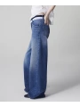 İpekyol Kontrast Bel Wide Leg Jean Pantolon IS1260018022