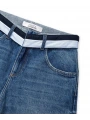 İpekyol Kontrast Bel Wide Leg Jean Pantolon IS1260018022