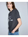 İpekyol Slogan Nakışlı T-Shirt IS1260070103