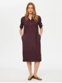Faik Sönmez Polo Yaka Elbise BS26ELB001