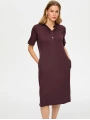 Faik Sönmez Polo Yaka Elbise BS26ELB001