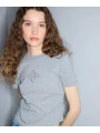 İpekyol Holfix Baskılı Büzgülü T-Shirt IS1260070233