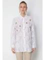 Ekol Çiçek İşlemeli Gömlek 02918