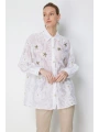 Ekol Çiçek İşlemeli Gömlek 02918