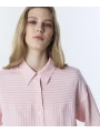 Twist Hotfix Baskılı Çizgi desen Gömlek TS1260025160
