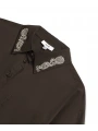 Twist Lazer Kesimli Slogan Poplin Gömlek TS1260025188