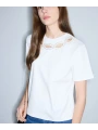 İpekyol Strass Taş İşlemeli Cutout Tişört IS1260070238