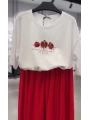 On Fashion Nar Baskılı Bluz 76451