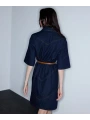 İpekyol Kontrast Kuşaklı Denim Elbise IS1260002203