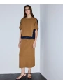 İpekyol Denim Mix Colorblock Triko IS1260050034
