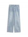 Twist Slogan ve Hotfix Baskılı Jean Pantolon TS1260018008