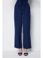 Ekol Beli Bağcıklı Bol Paça Pantolon 01204