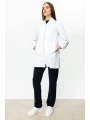 Ekol Beli Lastikli Fermuarlı Ekru Kadın Trençkot 07044