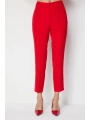 Ekol Düşük Bel Dar Paça Krep Pantolon 01132