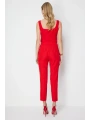 Ekol Düşük Bel Dar Paça Krep Pantolon 01132