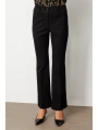 Ekol İspanyol Paça Cepsiz Pantolon 01081