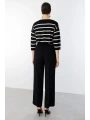 Ekol İspanyol Paça Siyah Kadın Pantolon 04212