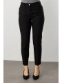 Ekol Kadın Boru Paça Siyah Pantolon 01009