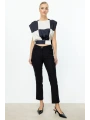 Ekol Kadın Klasik Kesim Siyah Pantolon 02042